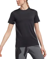 Macy's Reebok Women's Speedwick Slim Fit Crew Neck T-Shirt