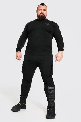 Man Active X Beast Performance Tracksuit | boohooMAN UK