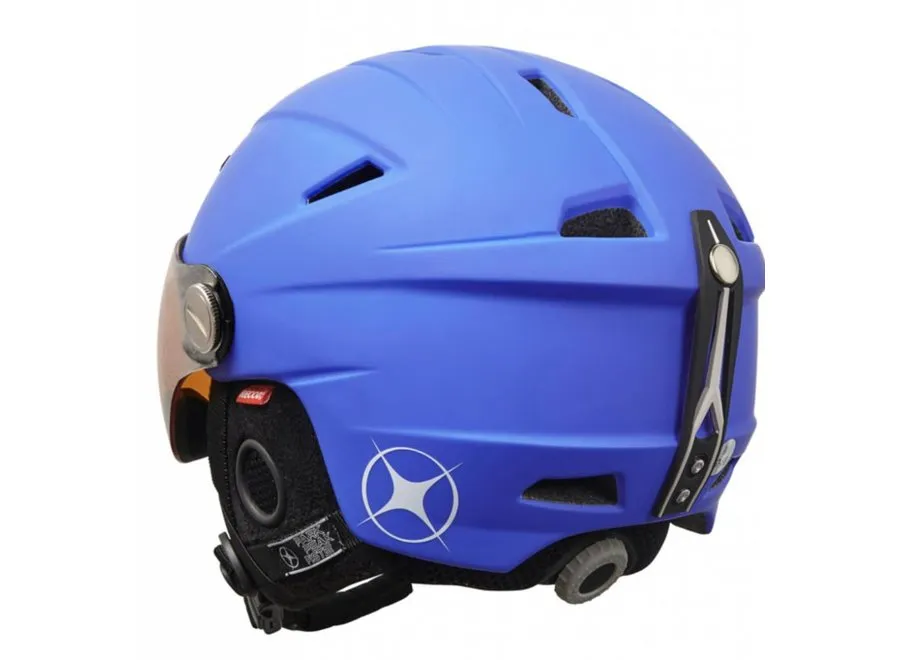 Manbi Park Visor Kids helmet Blue Helmets  Visor Helmets 