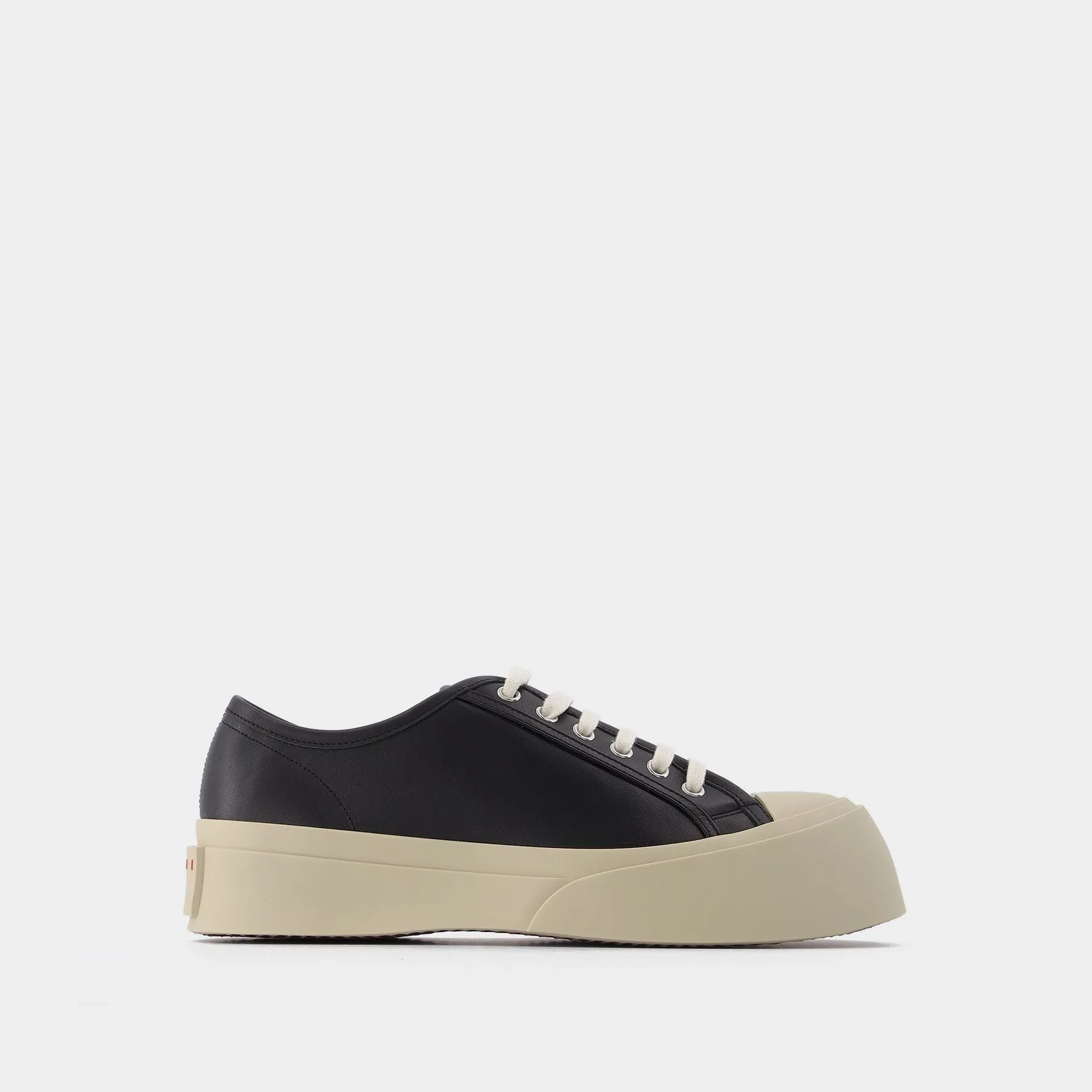 Marni  Pablo Lace-Up Sneakers - Marni - Black - Leather