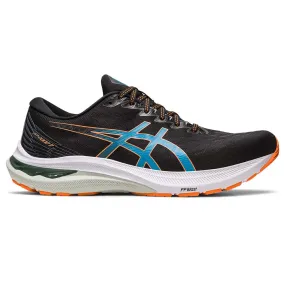 Men's GT-2000 11 Running Shoe- Black/Sun Peach- Regular (D)