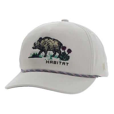 Men's Hooey Habitat Hog Logo Snapback Hat