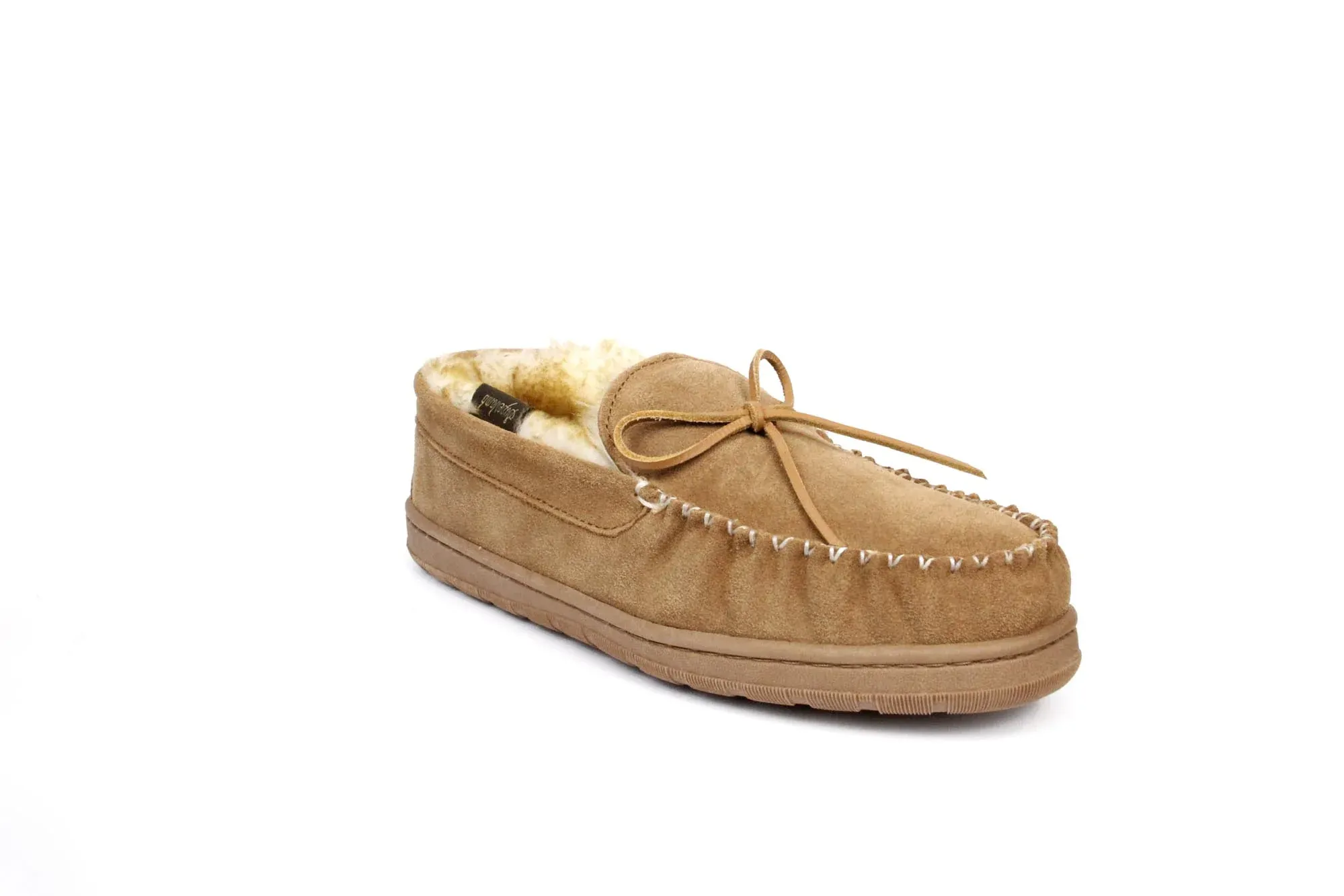 Men’s SuperLamb Moccasin Slipper #SL002