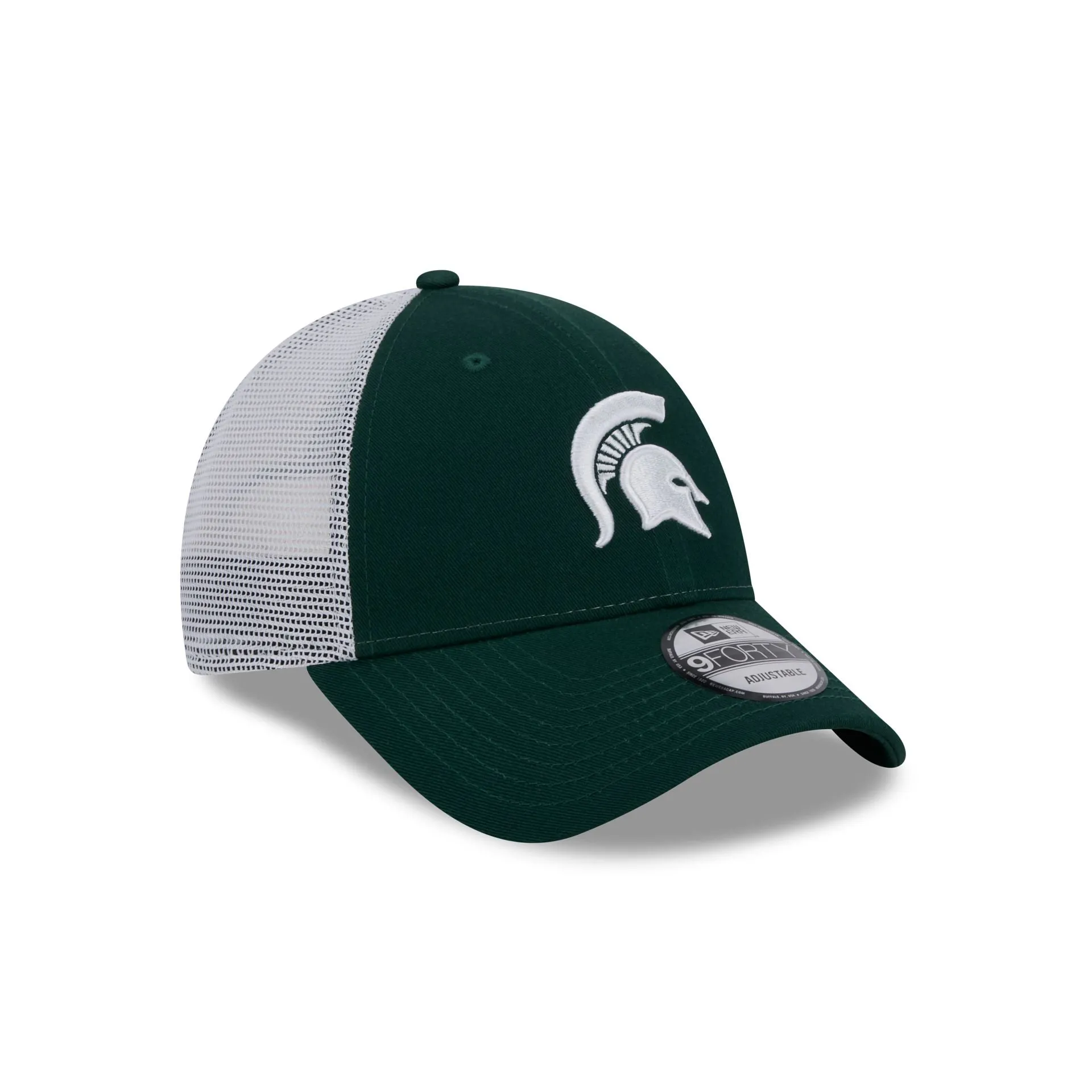 Michigan State Spartans Green 9FORTY Trucker Hat