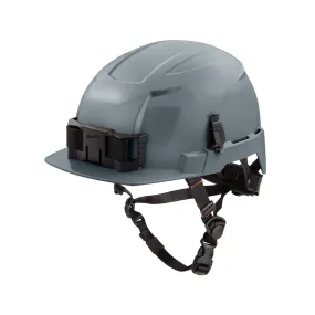 Milwaukee Gray Front Brim Helmet with BOLT - Class E 48-73-1337