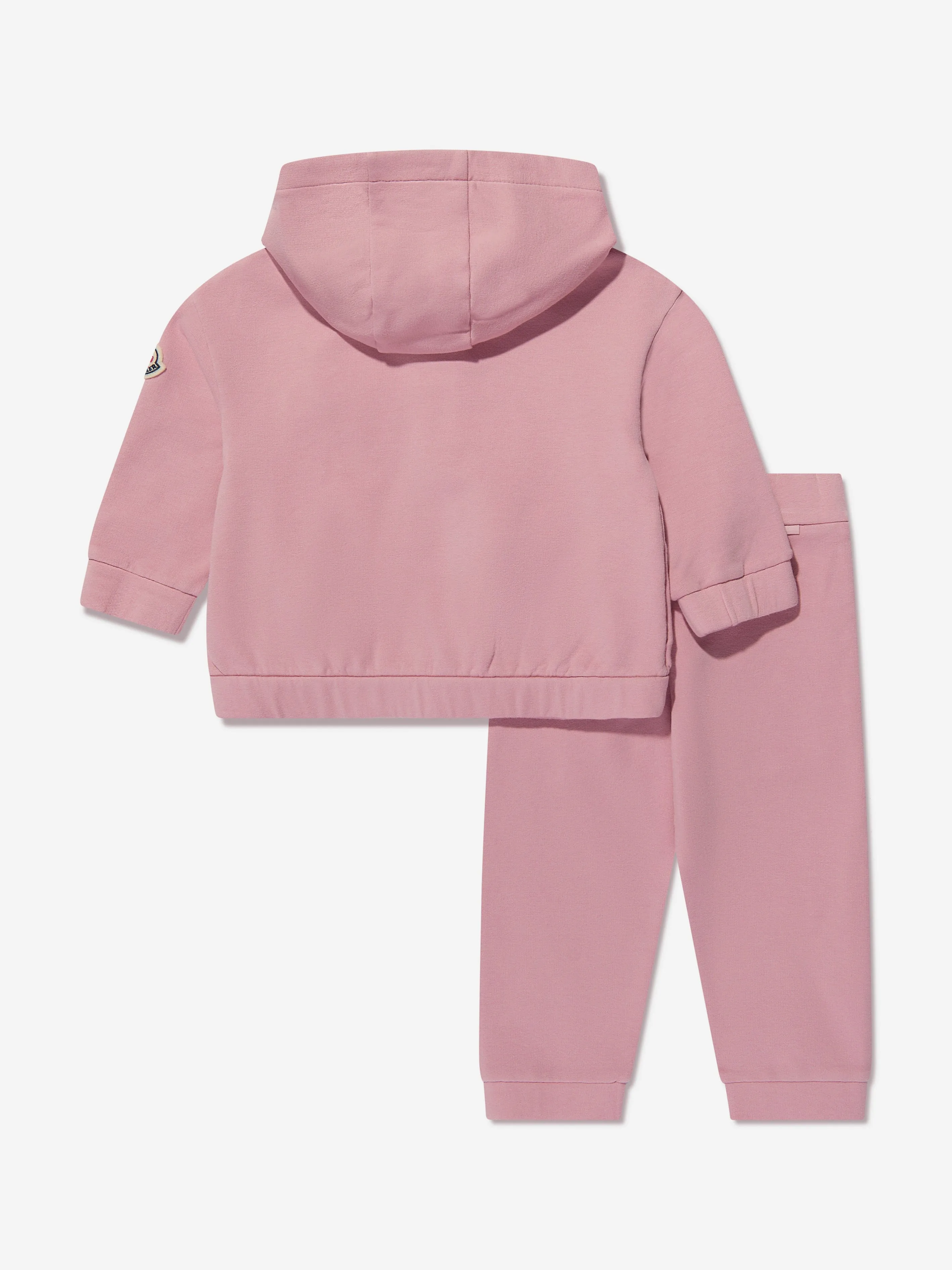 Moncler Enfant Baby Girls Logo Tracksuit in Pink