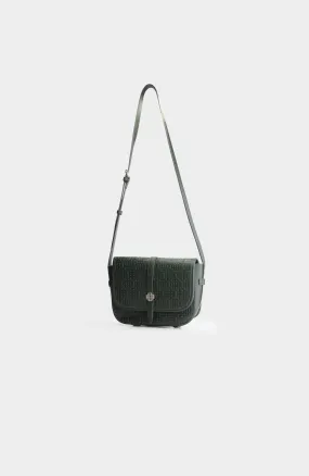 MONOGRAM SADDLE BAG | Green