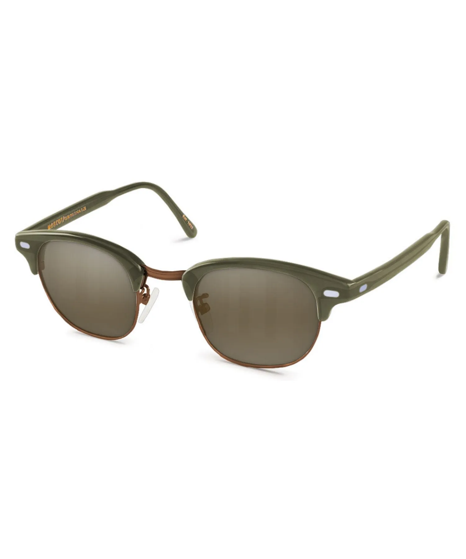 MOSCOT YUKEL Sunglasses in Olive