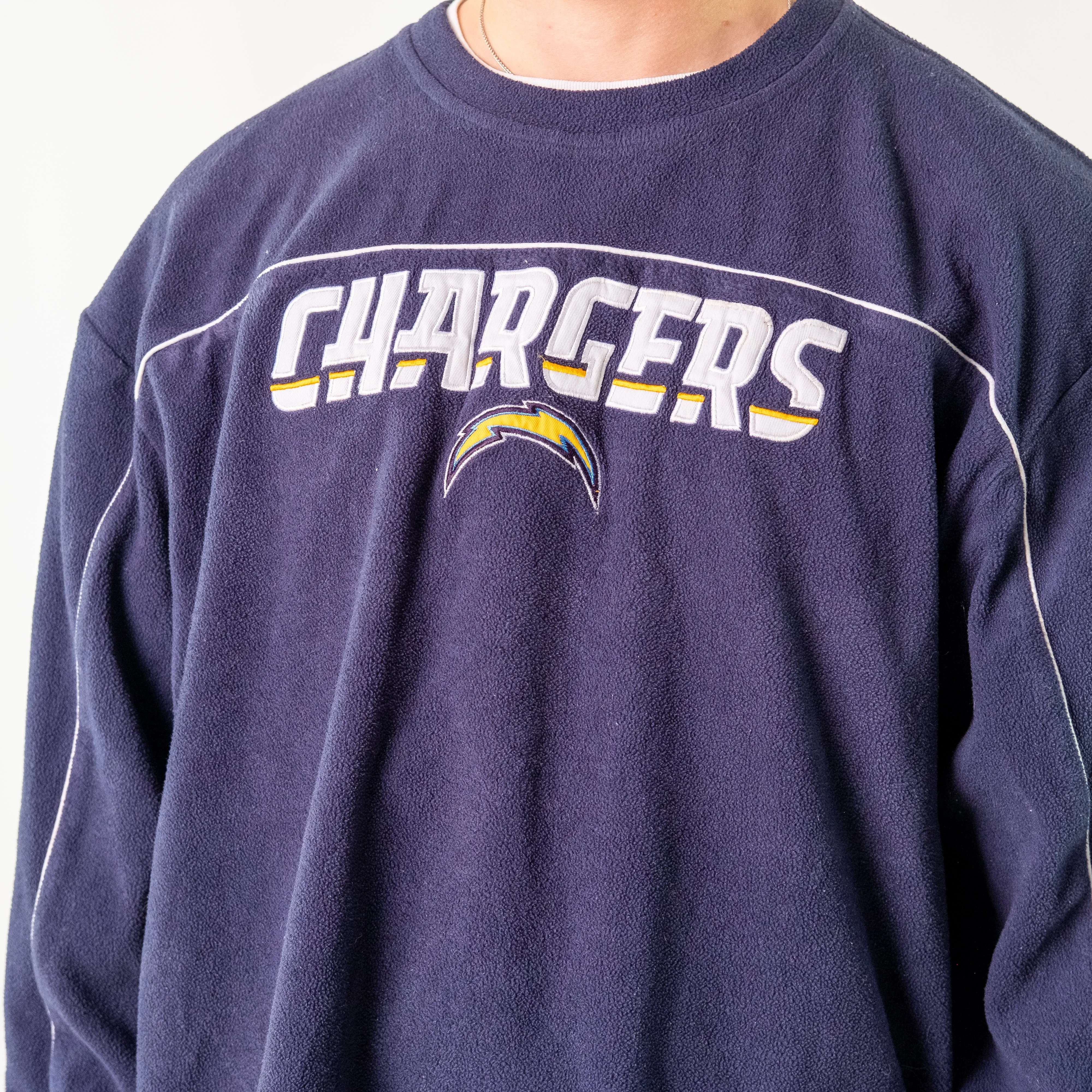 Navy Blue 90s Reebok NFL Fleece (XXL)