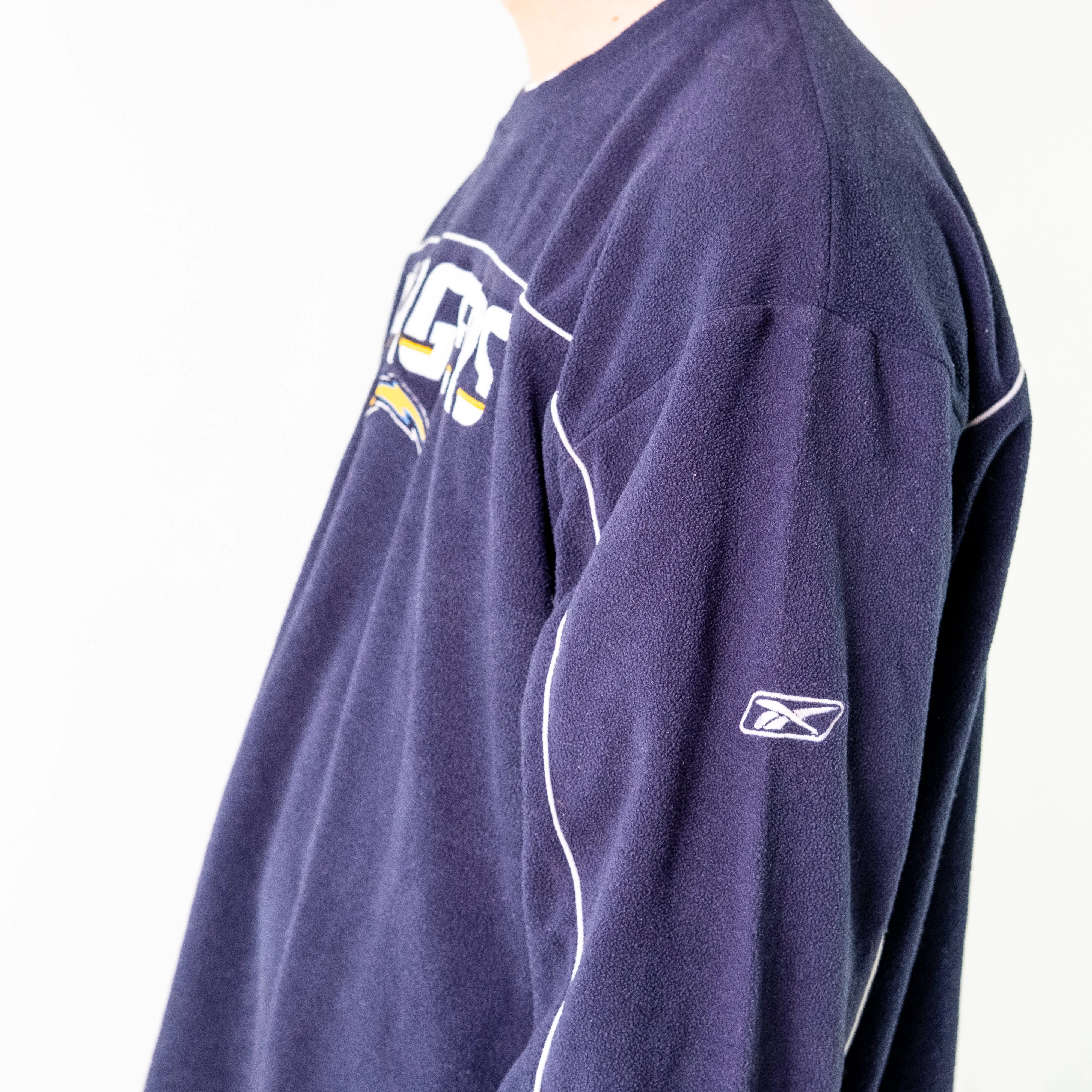 Navy Blue 90s Reebok NFL Fleece (XXL)