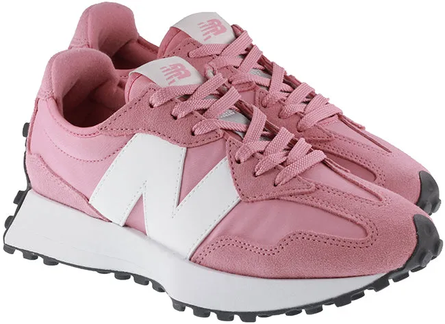 New Balance Trainers Womens 327 Hazy Rose White