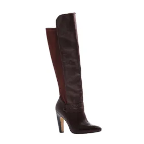 Nicole Women's Lexi Over The Knee Boot Burgundy