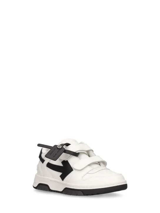 Off-White   Out Of Office leather sneakers w/straps 