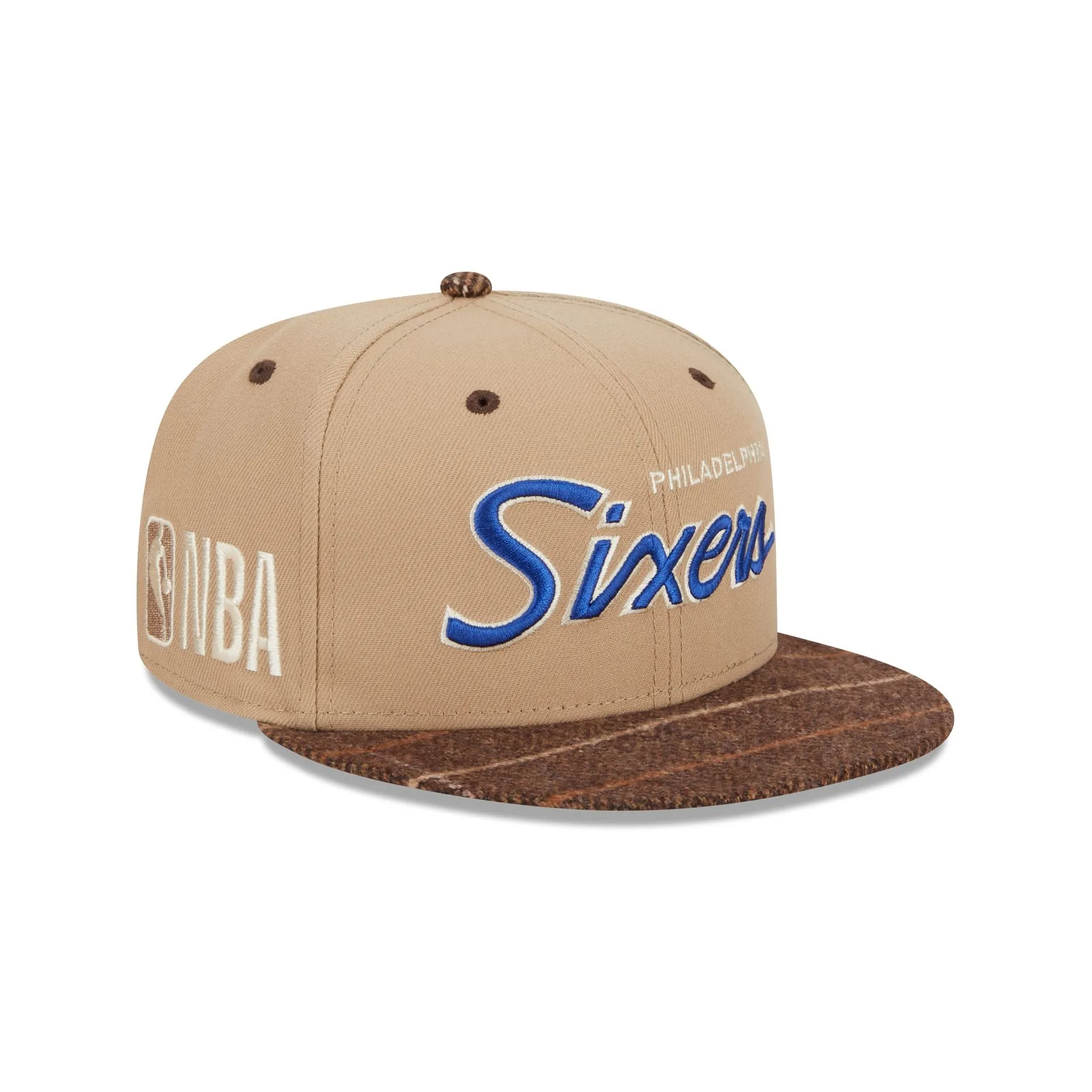 Philadelphia 76ers Traditional Check 9FIFTY Snapback Hat