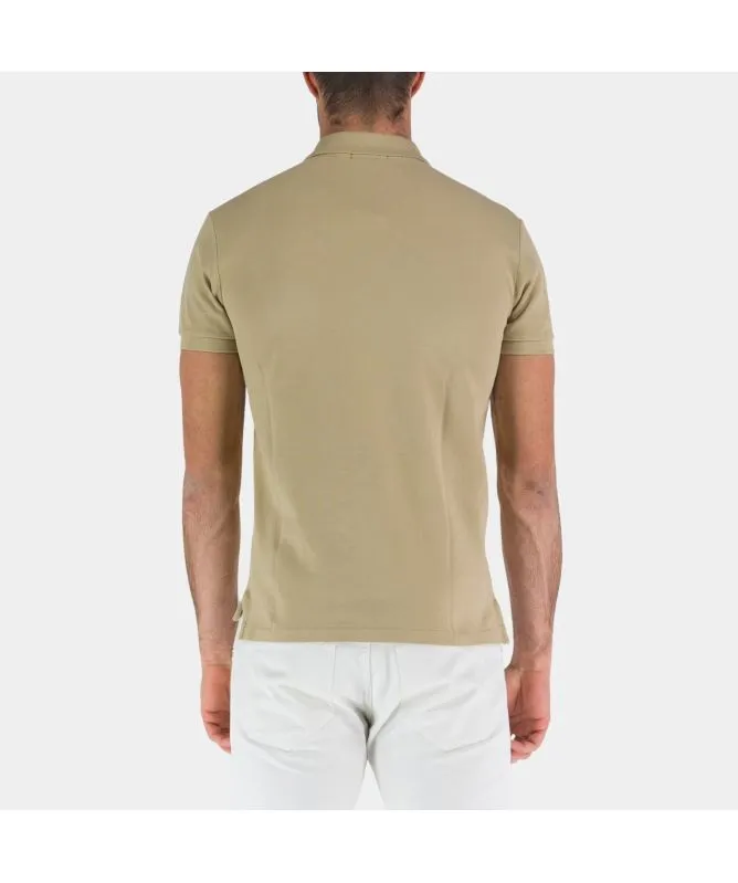 Polo Ralph Lauren Slim Fit Classic Polo T-Shirt | Beige-710536856354 -kular fashion