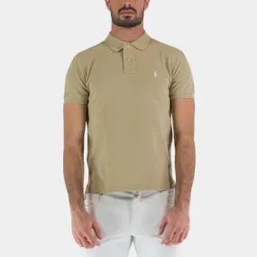 Polo Ralph Lauren Slim Fit Classic Polo T-Shirt | Beige-710536856354 -kular fashion