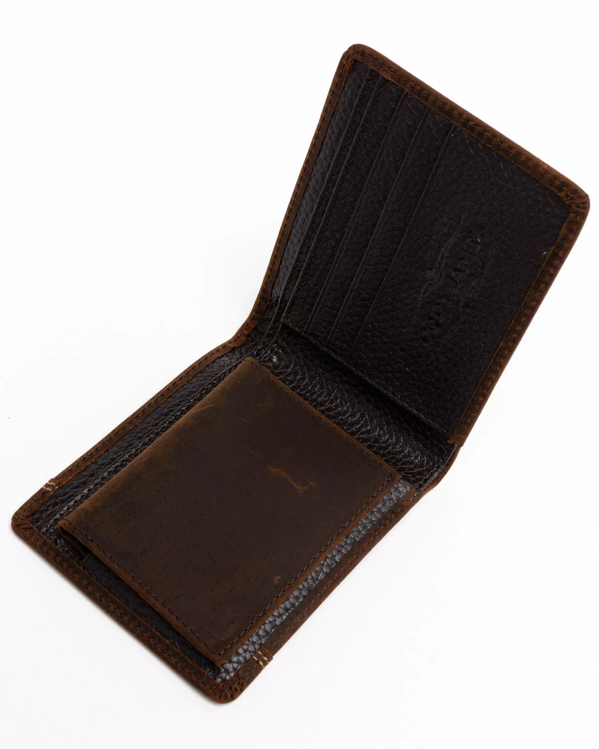 Product Name:  Cody James Men's Boot Stitch Bi-Fold Leather Wallet