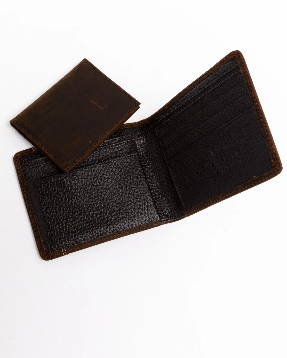 Product Name:  Cody James Men's Boot Stitch Bi-Fold Leather Wallet