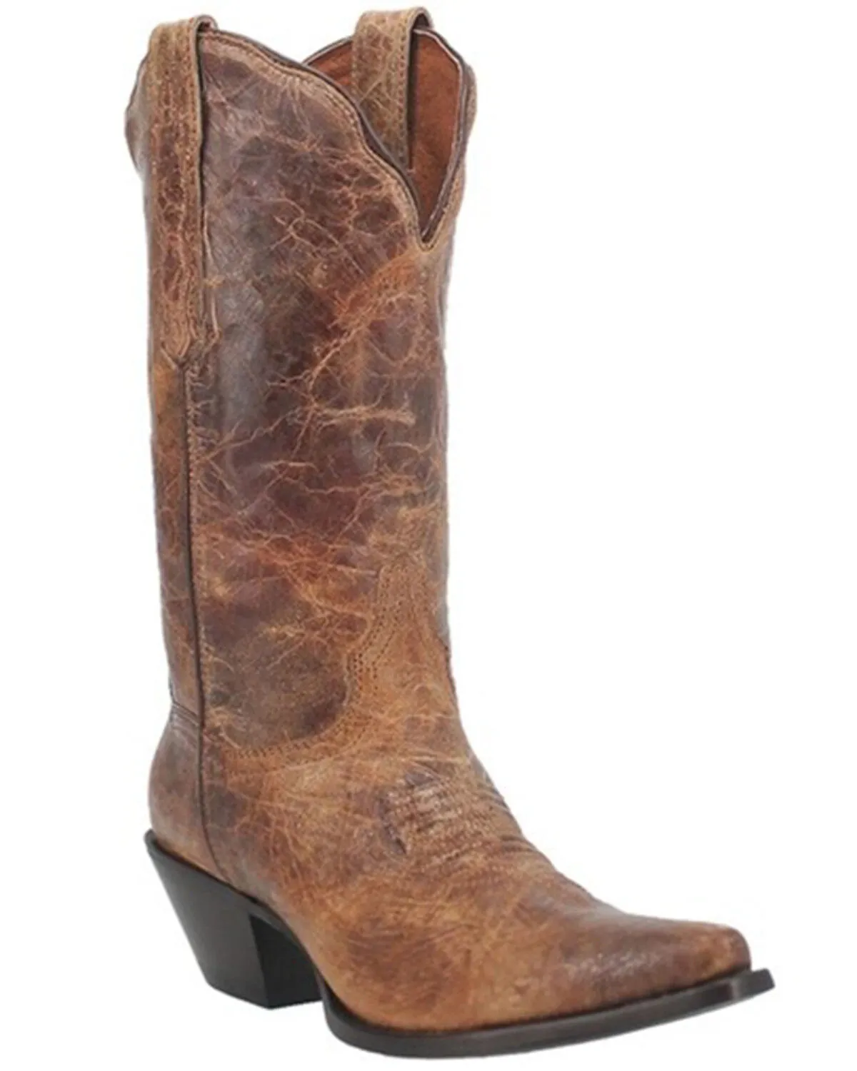 Product Name:  Dan Post Women's Colleen Vintage Leather Western Boot - Snip Toe