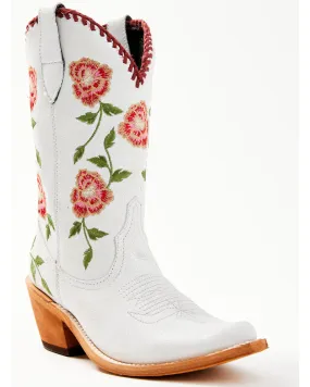 Product Name:  Liberty Black Women's Vicky Floral Embroidered Western Boot - Snip Toe