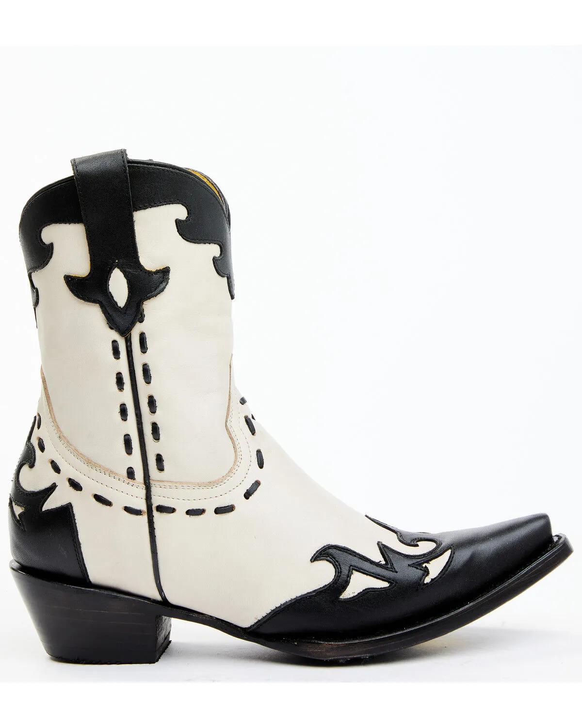 Product Name:  Planet Cowboy Women's Wingtip Leather Western Boot - Snip Toe