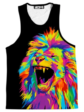 Psychedelic Lion Men's Tank (Clearance)