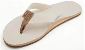 Rainbow Sandals Women's - Single Layer Hemp - 1 Strap - Natural