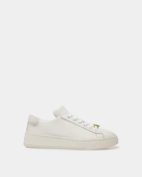 Raise Sneakers In White Leather 