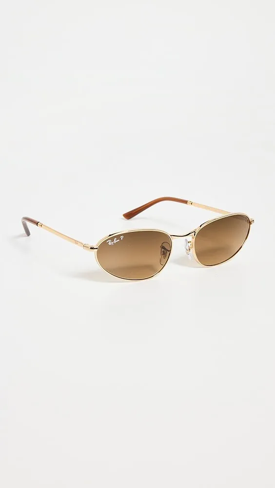 Ray-Ban   RB3734 Oval Sunglasses 