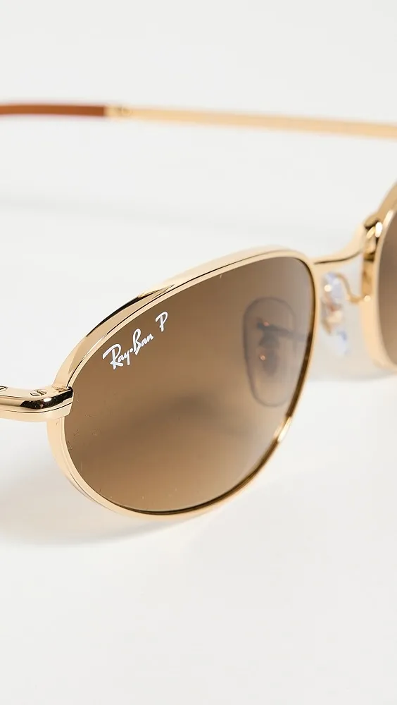 Ray-Ban   RB3734 Oval Sunglasses 