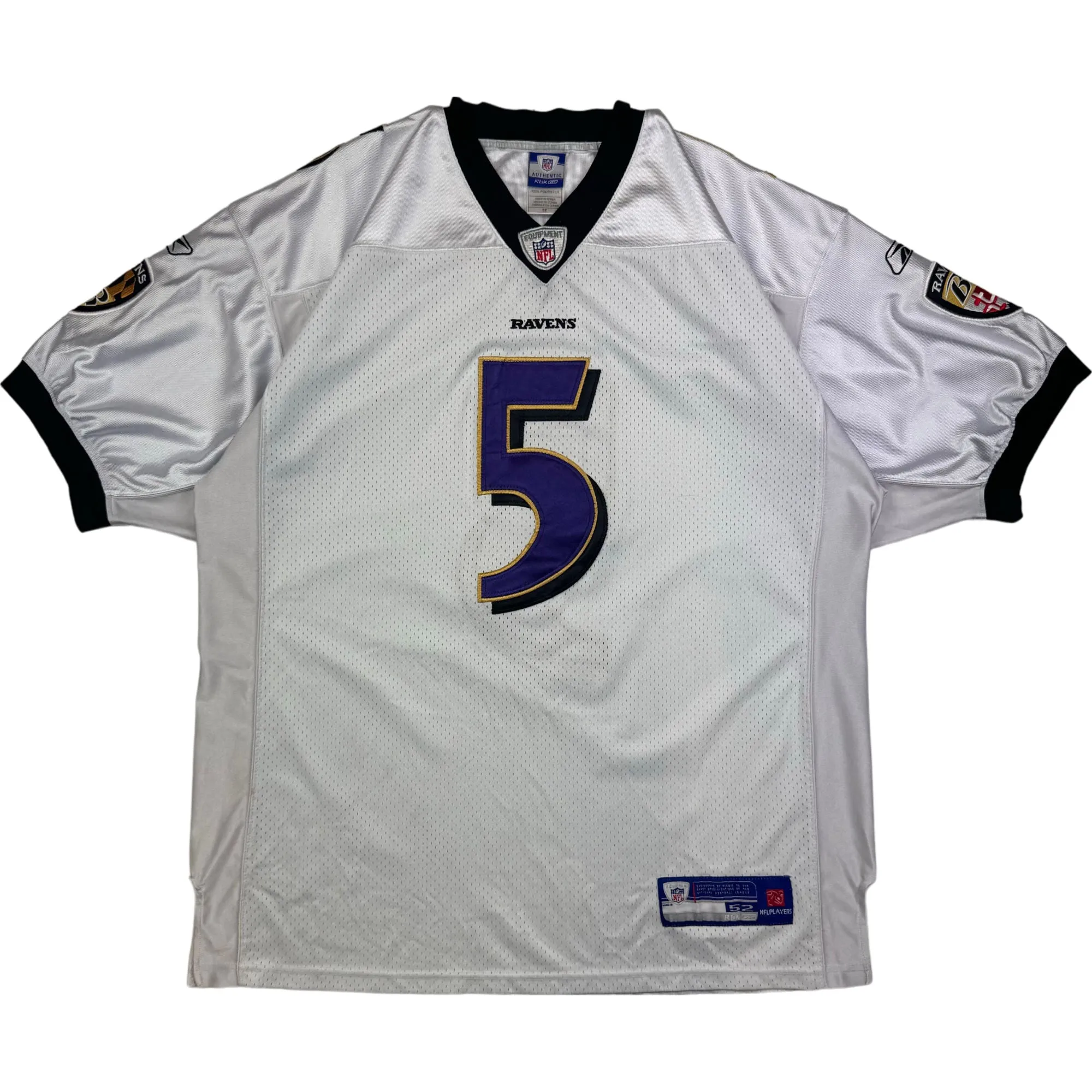 Reebok NFL Baltimore Ravens Joe Flacco #5 Jersey