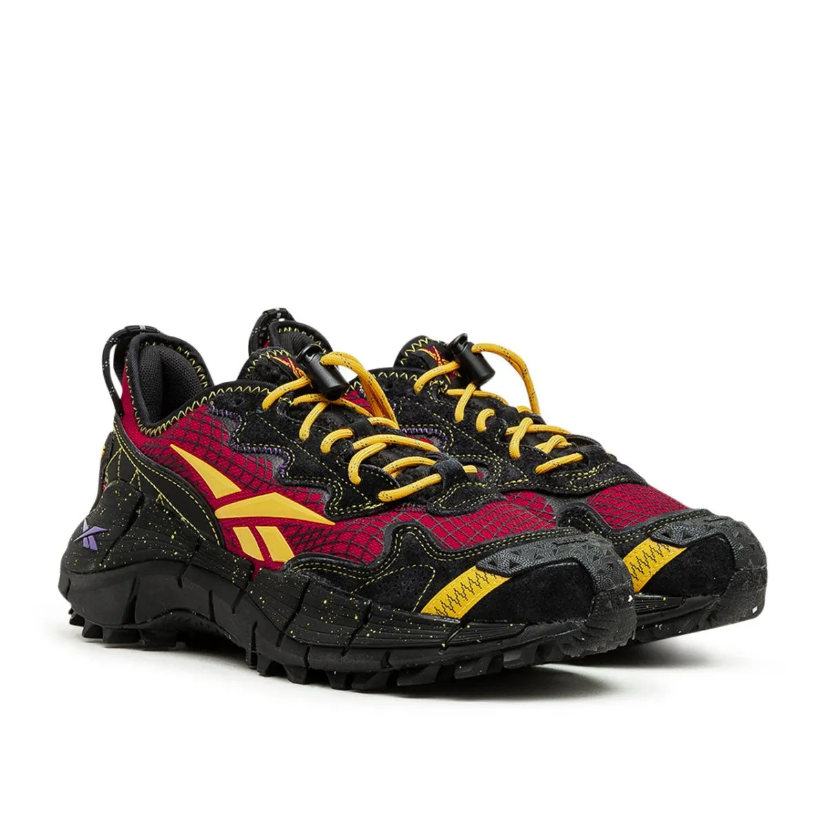 Reebok x ASAP Nast Zig Kinetica II Edge (Black / Red / Yellow)