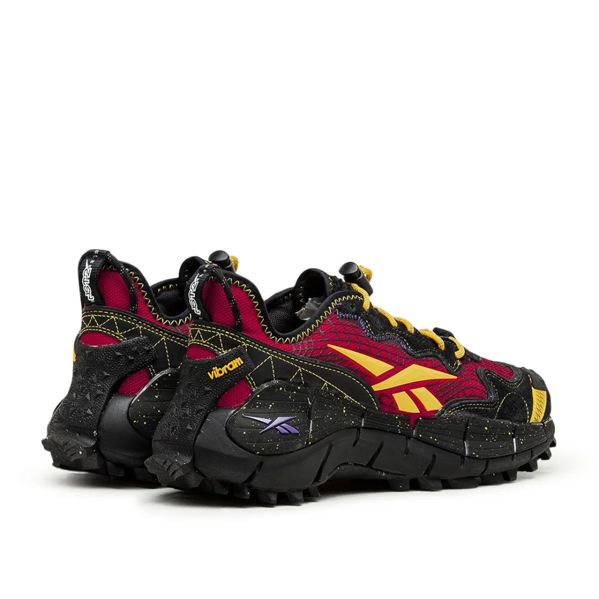 Reebok x ASAP Nast Zig Kinetica II Edge (Black / Red / Yellow)