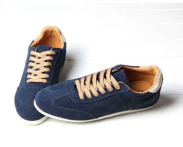 Retro fashion sneakers for Men with white Sole - Low top