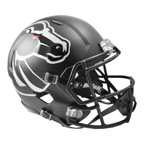 Riddell Boise State Broncos Matte Black Speed Replica Helmet