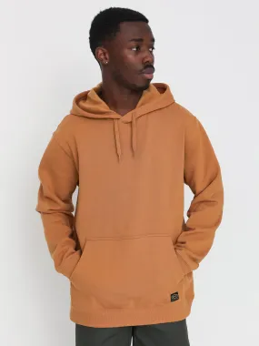 RVCA Americana HD Hoodie (dk choco/metallic gold)