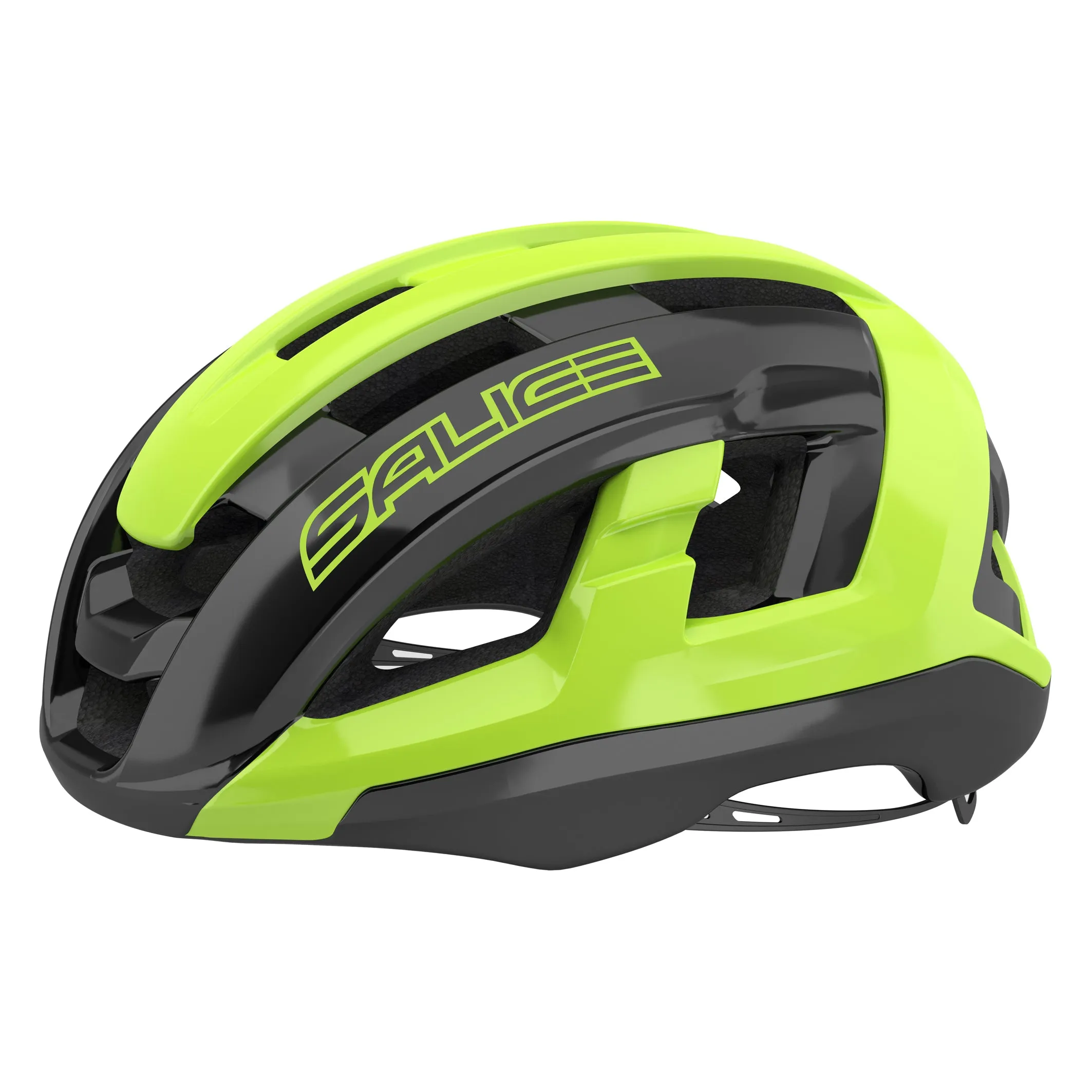 Salice Gavia Helmet Black-Lime