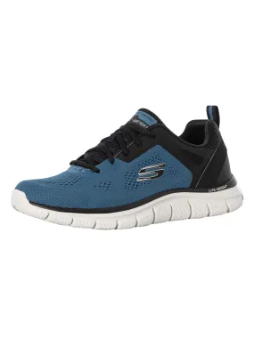 Skechers Track Broader Trainers - Blue/Black