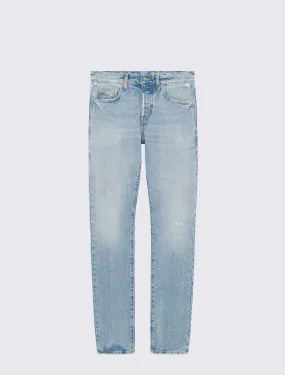 Slim-Fit Jeans in Blue Waves Denim