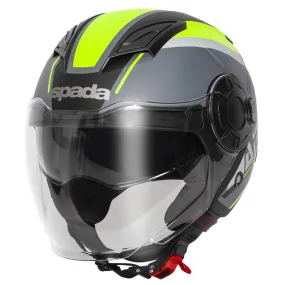 Spada Lycan Strobe Helmet - Black/Yellow