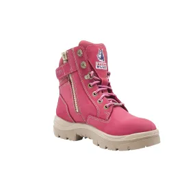 Steel Blue Southern Cross 512761 Womens Pink Safety Boot, Pair