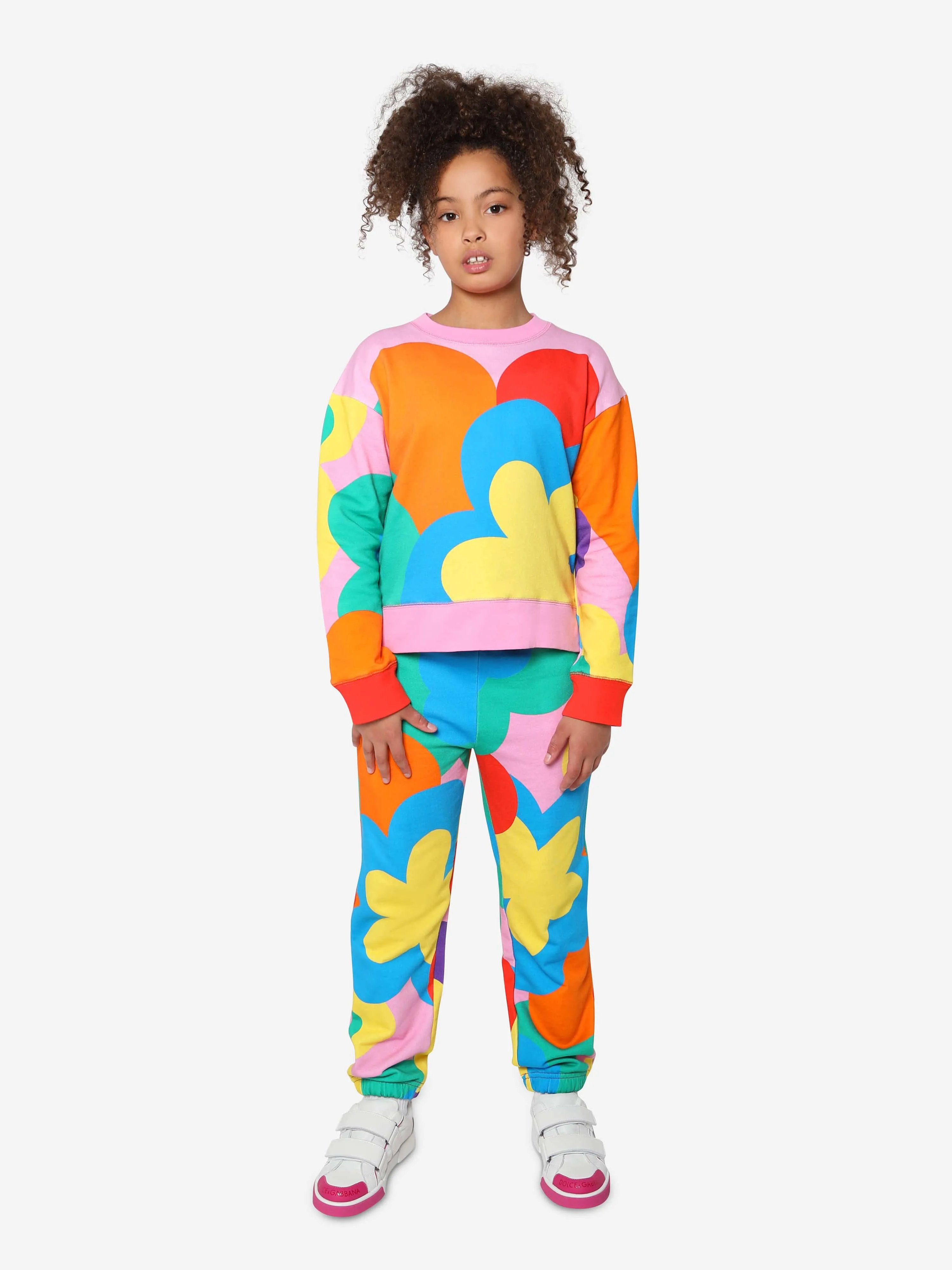 Stella McCartney Girls Patterned Tracksuit in Multicolour