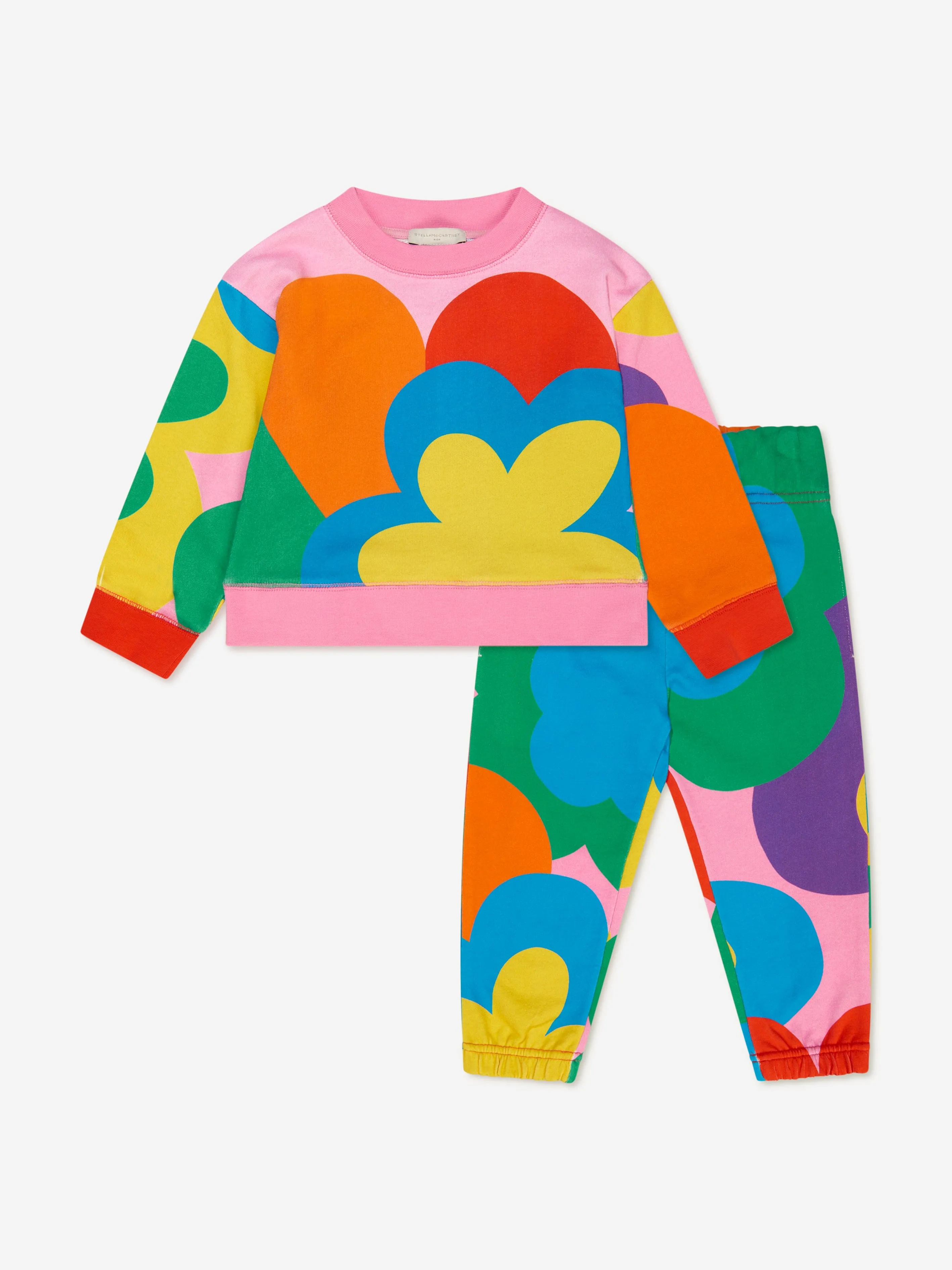 Stella McCartney Girls Patterned Tracksuit in Multicolour