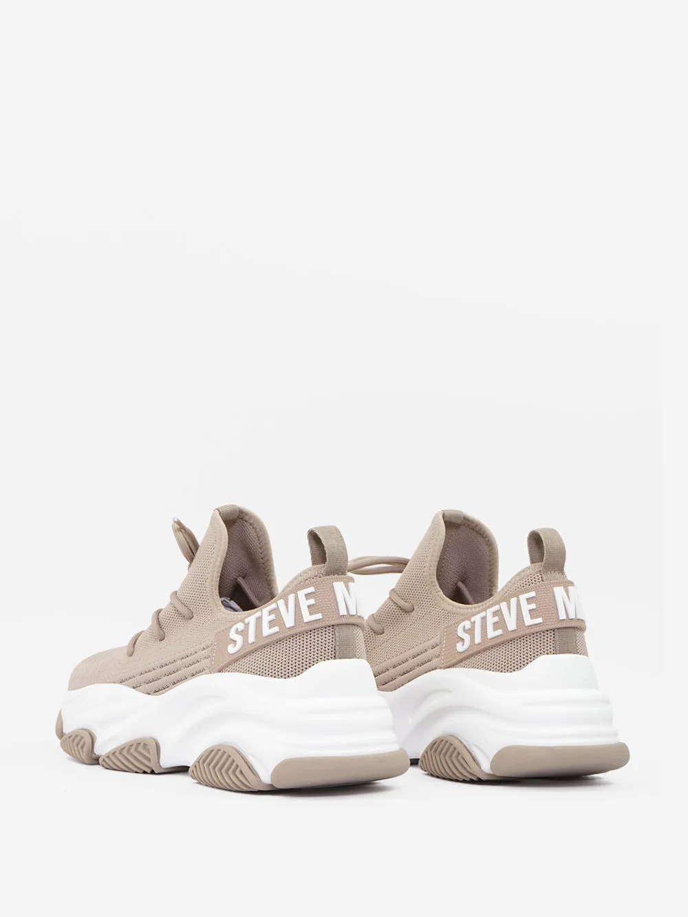 Steve madden - Sneakers in tessuto tecnico con fondo alto e logo sul retro modello Protege