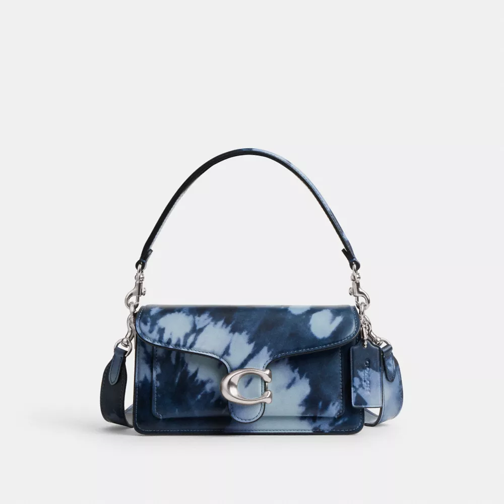 TABBY SHOULDER BAG 20 WITH TIE-DYE PRINT