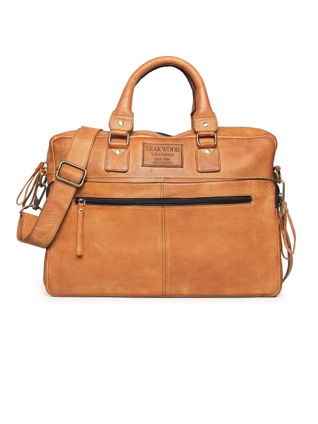 Teakwood Genuine Leather Laptop bag