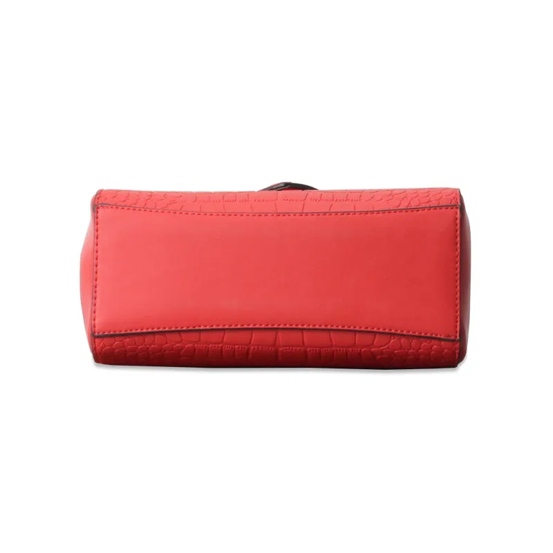 Textured Structured Sling Bag