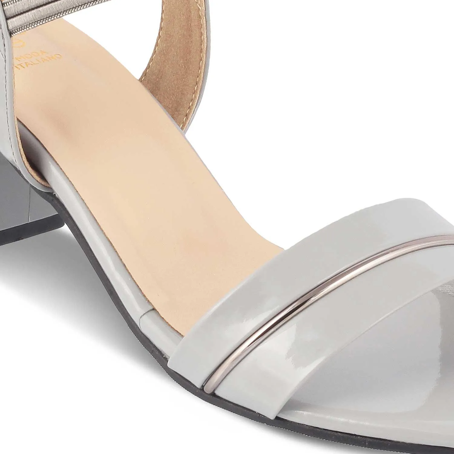 The Rachel Grey Women's Dress Block Heel Sandals Tresmode