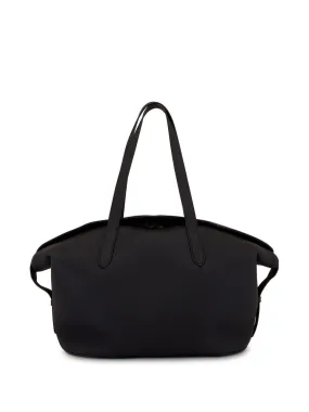 The Row leather top-handle bag - Black