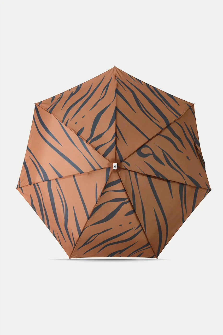 Tiger Print Eugene Compact Umbrella